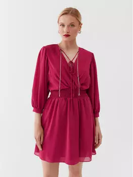 Дневное платье regular fit Patrizia Pepe, розовый