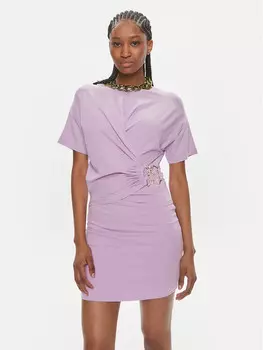 Дневное платье regular fit Patrizia Pepe, фиолетовый