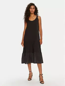 Дневное платье regular fit Tatuum, черный