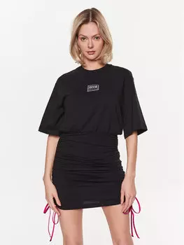 Дневное платье regular fit Versace Jeans Couture, черный