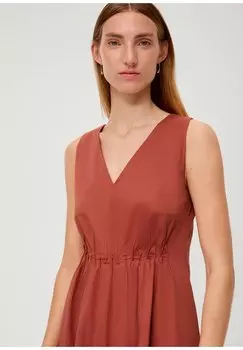 Дневное платье s.Oliver BLACK LABEL, светло-коричневый