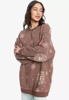 Дневное платье SAME OLD STORY LONG SLEEVE Roxy, цвет brown