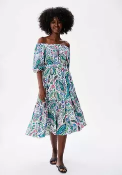 Дневное платье SCARLET blue shadow, мультиколор