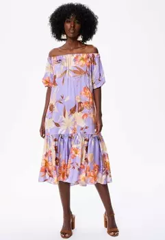 Дневное платье SCARLET blue shadow, мультиколор