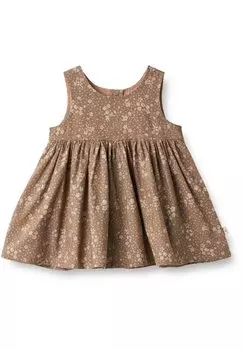 Дневное платье SCHRZEN Wheat, цвет cocoa brown flowers