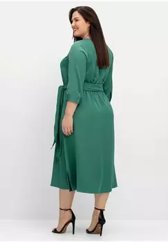 Дневное платье Sheego, бирюзовый