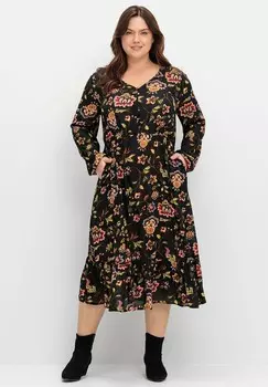 Дневное платье Sheego, черный