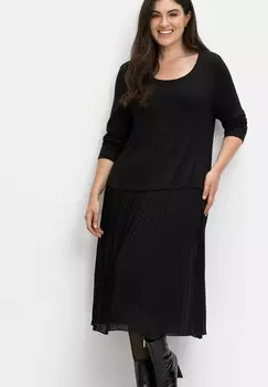 Дневное платье Sheego, черный