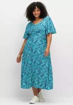 Дневное платье Sheego, синий