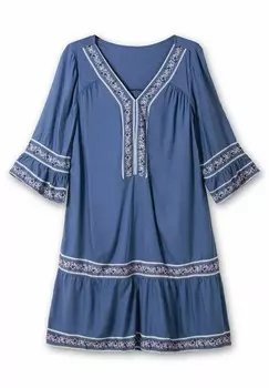 Дневное платье Sheego, синий