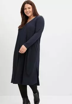 Дневное платье Sheego, темно-синий