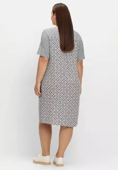 Дневное платье Sheego, темно-синий