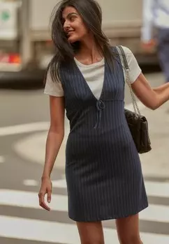 Дневное платье SLEEVELESS PINAFORE REGULAR FIT Next, синий