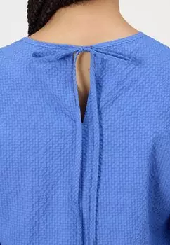 Дневное платье SLFANNE O-NECK DRESS Selected, синий