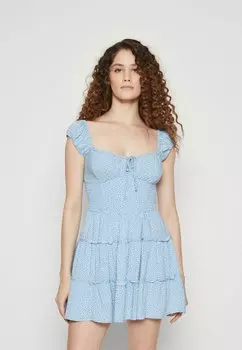 Дневное платье SOFIA DRESS Hollister Co., цвет blue