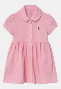 Дневное платье SOLID OXFORD DRESSES Polo Ralph Lauren, цвет carmel pink