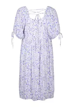 Дневное платье SOMMER MIT BLUMENMOTIV UND DETAILS Zizzi, белый