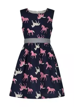 Дневное платье SOMMER Salt and Pepper, темно-синий