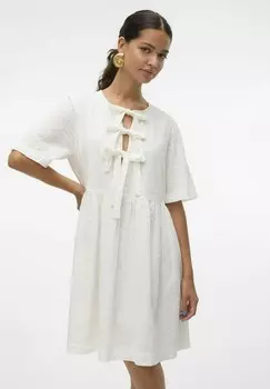 Дневное платье STINA KURZES Vero Moda, белый