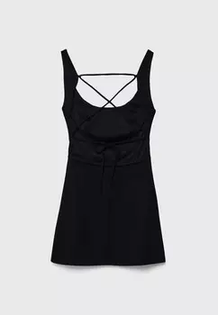 Дневное платье Stradivarius, черный