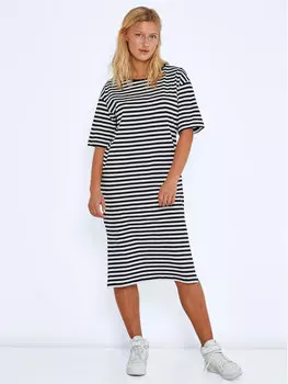 Дневное платье свободного кроя Noisy May, мультиколор