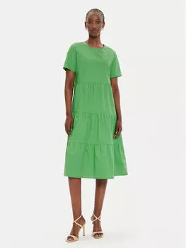Дневное платье свободного кроя Noisy May, зеленый