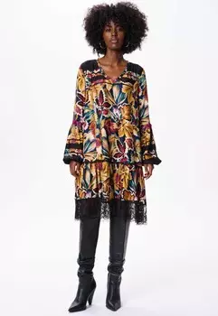 Дневное платье TALA blue shadow, мультиколор