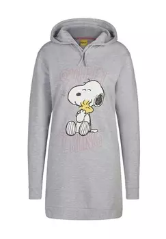 Дневное платье THE PEANUTS SNOOPY HOODIE LANGARM Snoopy, серый