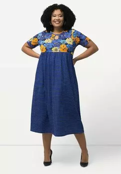 Дневное платье Ulla Popken, темно-синий