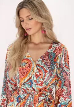 Дневное платье usha, оранжевый