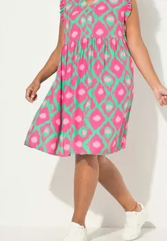 Дневное платье V-NECK Angel of Style, розовый