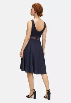 Дневное платье Vera Mont, темно-синий