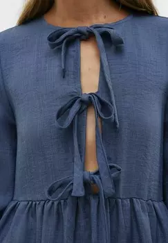 Дневное платье Vero Moda, темно-синий деним
