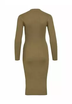 Дневное платье VILA, оливковый