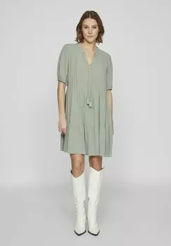 Дневное платье VILA, светло-зеленый