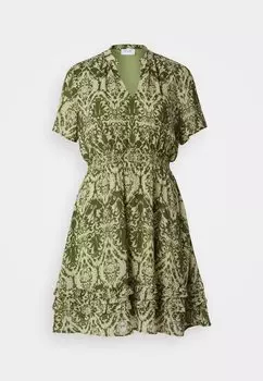 Дневное платье Violivia Short V Neck Dress VILA, хаки