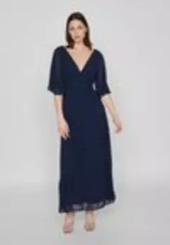 Дневное платье VIURA V NECK ANKLE DRESS Vila, темно-синий