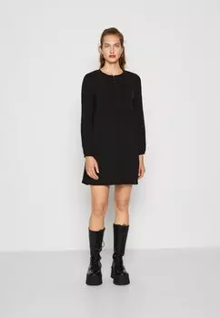 Дневное платье VMALVA PLEET DRESS Vero Moda, цвет black