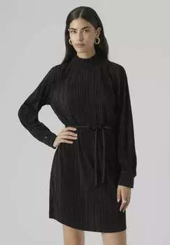 Дневное платье VMAURORA LS SHORT JRS EXC Vero Moda, цвет black