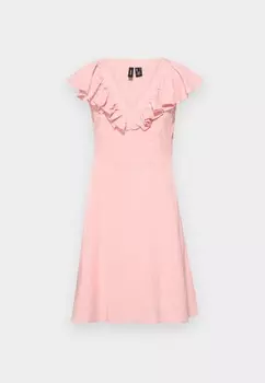 Дневное платье VMCAMMI CAP SLEEVE SHORT DRESS Vero Moda, абрикос
