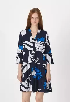 Дневное платье VMEASY 3/4 SHORT Vero Moda, темно-синий