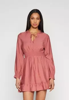 Дневное платье VMJOSIE SHORT DRESS Vero Moda, цвет marsala