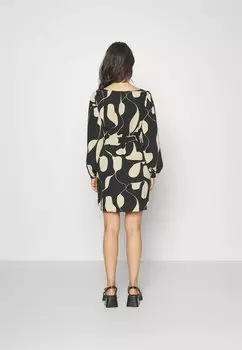 Дневное платье Vmlydia Short Dress Vero Moda, черное