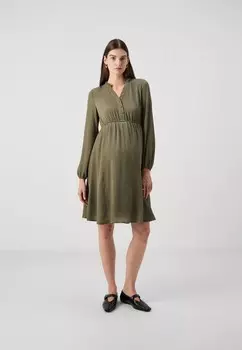 Дневное платье VMMAYA V NECK DRESS Vero Moda Maternity, хаки