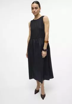 Дневное платье Vmnaja Dress Vero Moda, черное