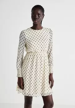 Дневное платье VMSMILLA DRESS Vero Moda, бежевый