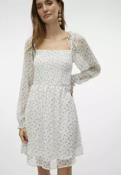 Дневное платье VMSMILLA Vero Moda, кремовый