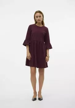 Дневное платье VMVILJA Vero Moda, Бордо