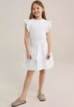 Дневное платье We Fashion, белый