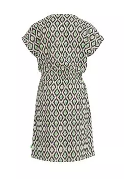 Дневное платье WE Fashion, бежевое